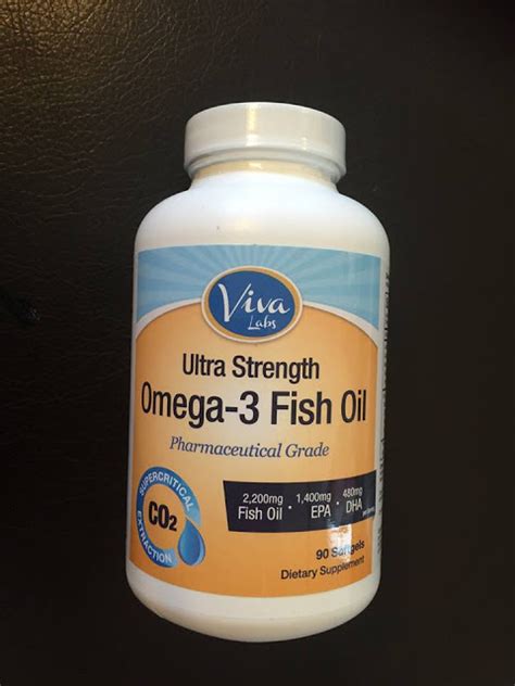 viva labs ultra strength omega 3 fish oil|triple strength omega 3.